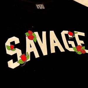 Savage Rose Crew Neck